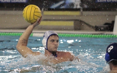 Sergi Cabanas en un partit d'aquesta temporada